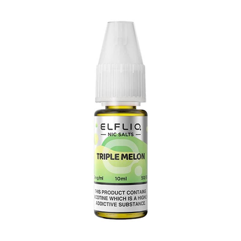 Elfliq 5mg Nic Salts - Triple Melon 5mg 10ml Nic Salt Elf Bar