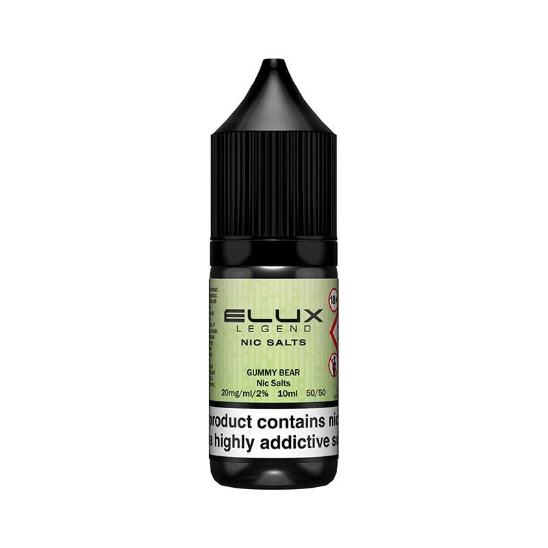Elux Legend Gummy Bear Nic Salt - 10mg 10ml Nic Salt Elux