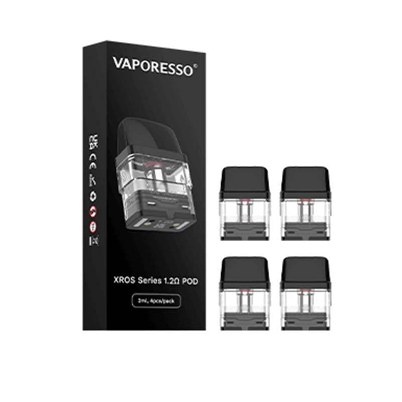 Vaporesso XROS Replacement Pods - 1.2 Ohm (4-Pack) Vape Pods Vaporesso