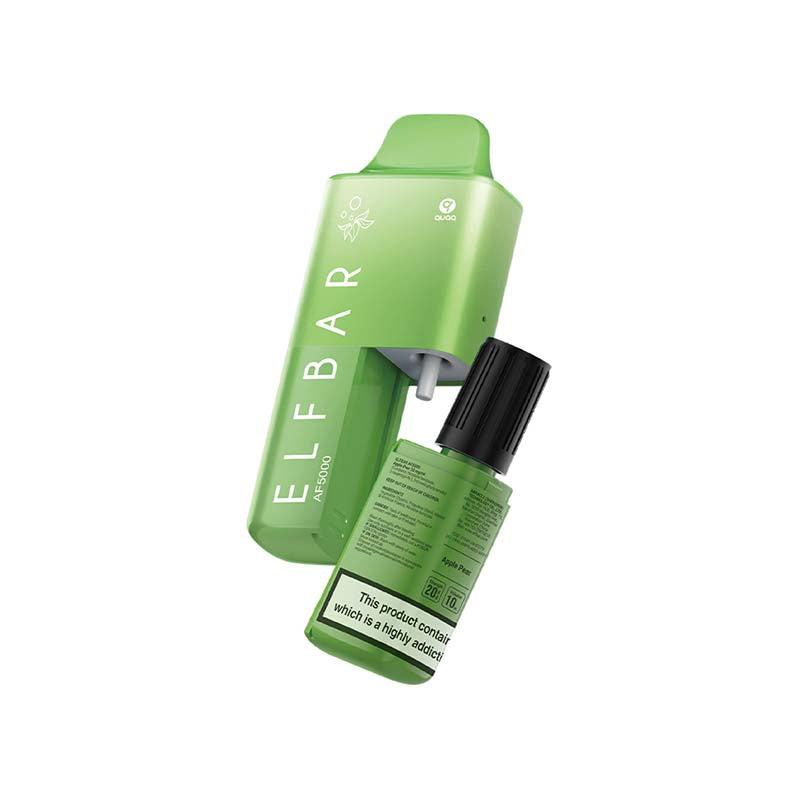Elf Bar AF5000 - Apple Pear 20mg Legal Big Puff Device Elf Bar