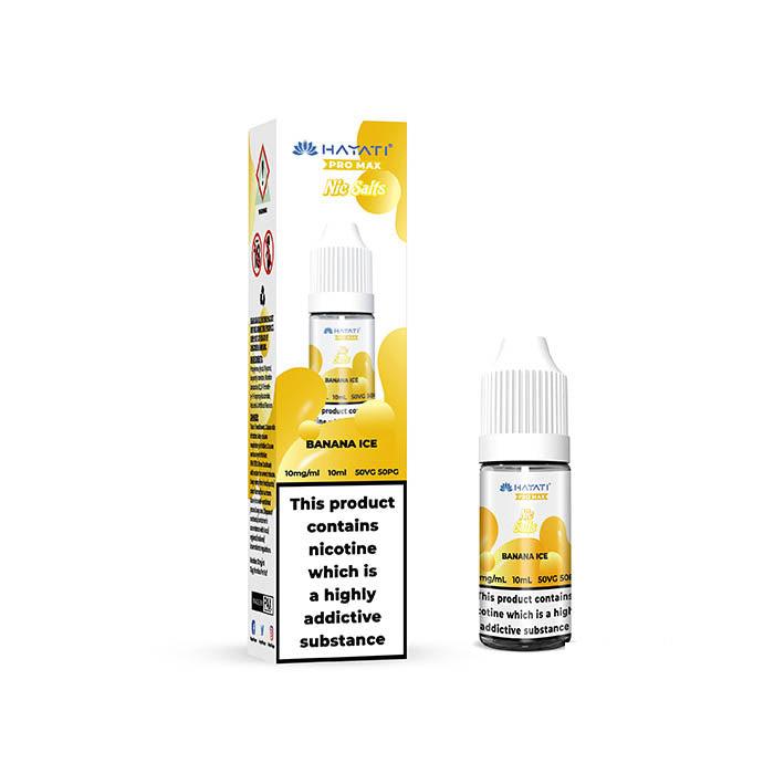 Hayati Pro Max Nic Salt 10mg - Banana Ice 10mg 10ml Nic Salt Hayati