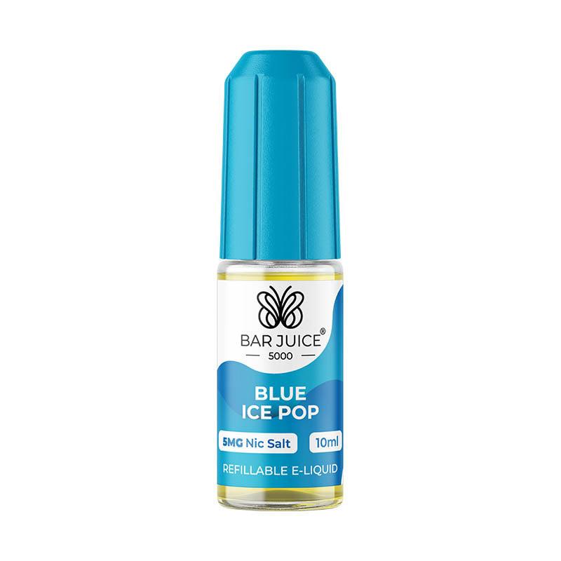 Bar Juice 5000 Nic Salt 5mg - Blue Ice Pop 5mg 10ml Nic Salt Bar Juice 5000