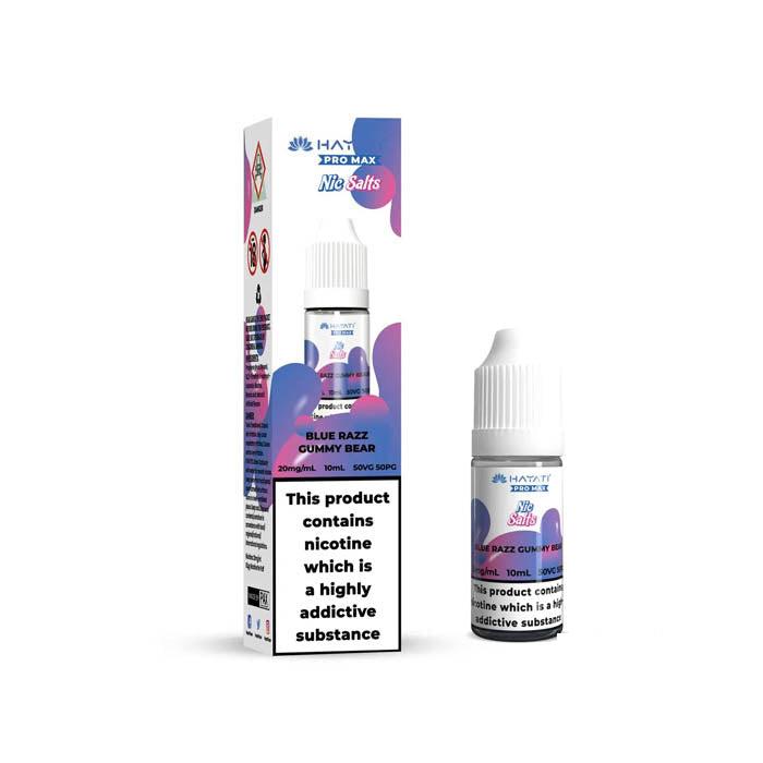 Hayati Pro Max Nic Salt 10mg - Blue Razz Gummy Bear 10mg 10ml Nic Salt Hayati