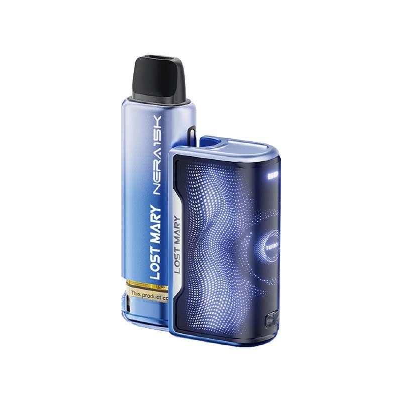 Lost Mary Nera 30K Fullview 20mg Legal Big Puff Device - Blueberry Edition 20mg Legal Big Puff Device Lost Mary