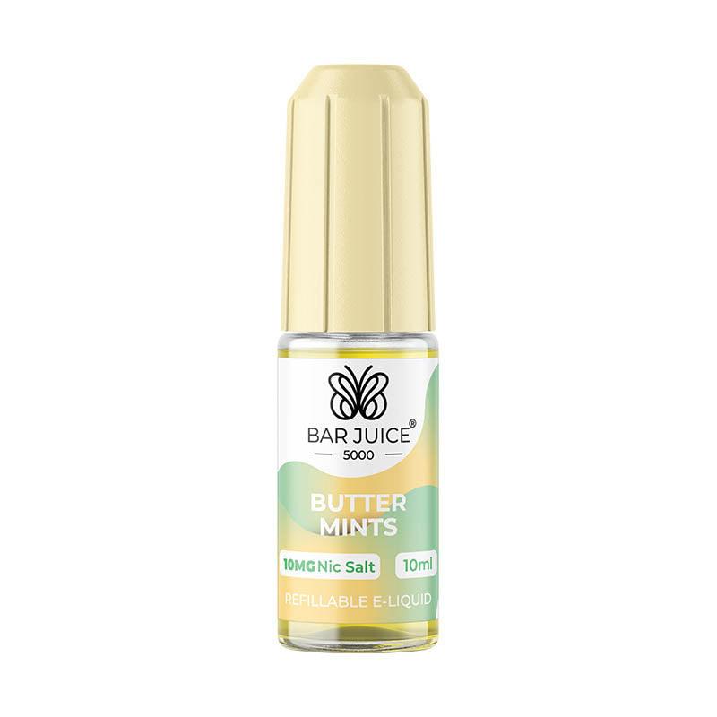 Bar Juice 5000 Nic Salt 10mg - Butter Mints 10mg 10ml Nic Salt Bar Juice 5000