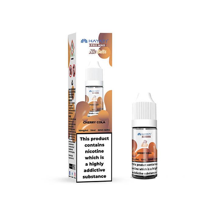 Hayati Pro Max Nic Salt 10mg - Cherry Cola 10mg 10ml Nic Salt Hayati