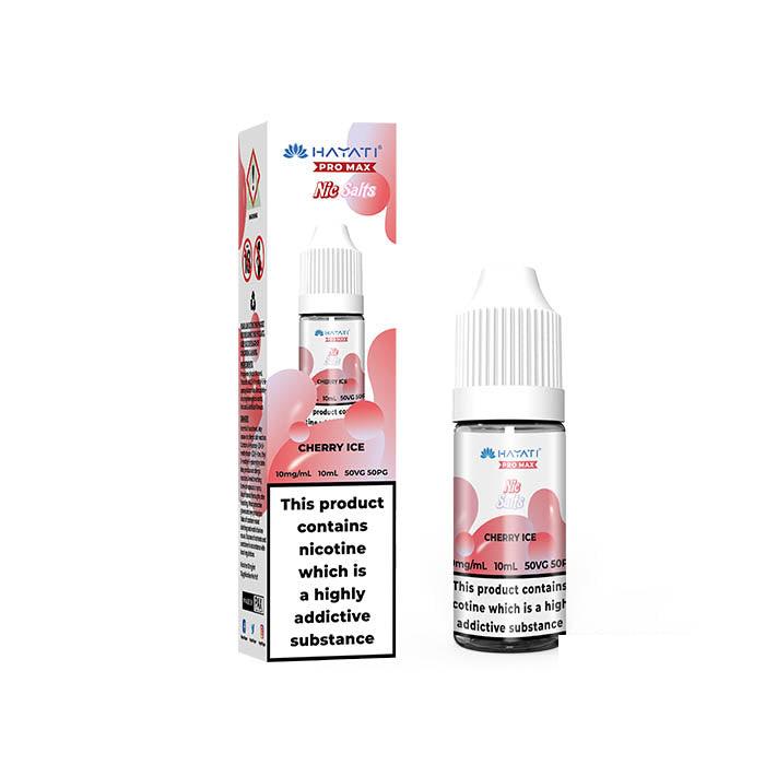 Hayati Pro Max Nic Salt 10mg - Cherry Ice 10mg 10ml Nic Salt Hayati
