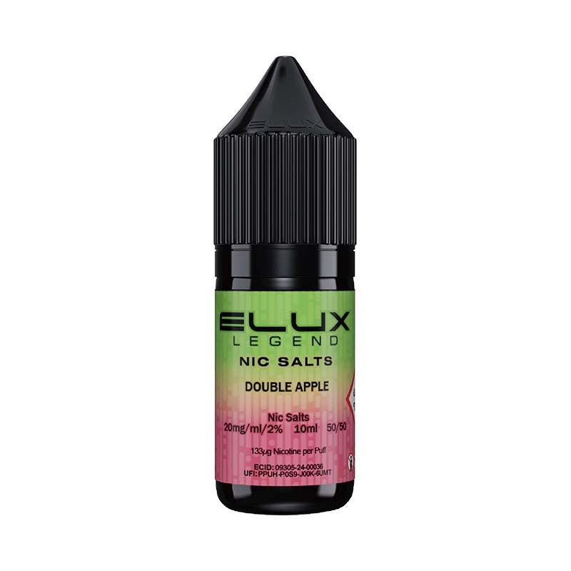Elux Legend Nic Salt 10mg - Double Apple 10mg 10ml Nic Salt Elux