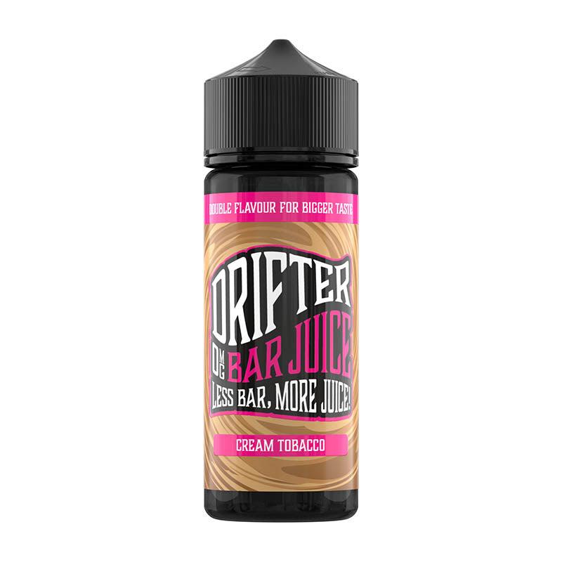 Drifter Bar Juice Shortfills + 2 Free Nic Shots - Cream Tobacco+ 2 Free Nic Shots Shortfills Drifter