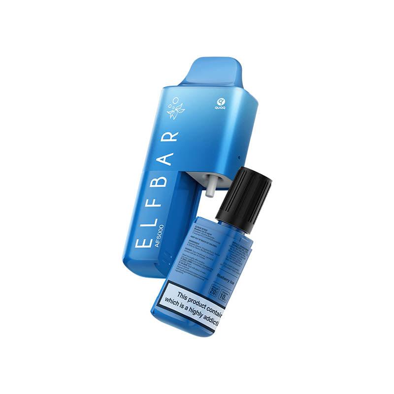 Elf Bar AF5000 - Blueberry Ice 20mg Legal Big Puff Device Elf Bar