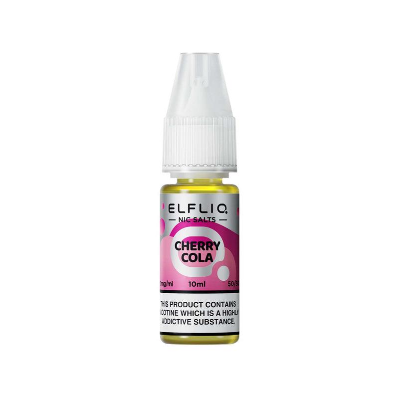 Elfliq 5mg Nic Salts - Cherry Cola 5mg 10ml Nic Salt Elf Bar