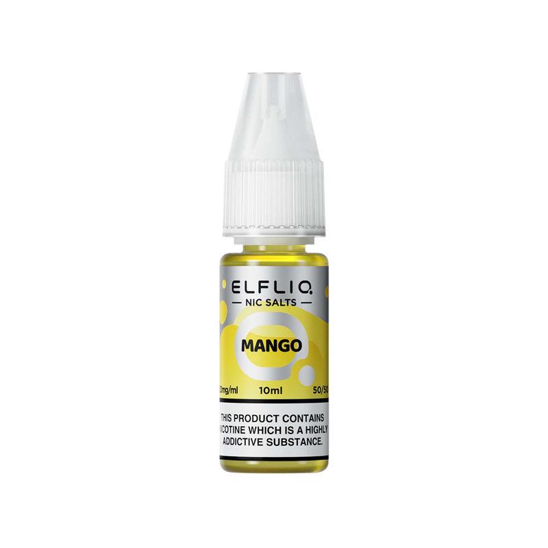 Elfliq 20mg Nic Salts - Mango 20mg 10ml Nic Salt Elf Bar