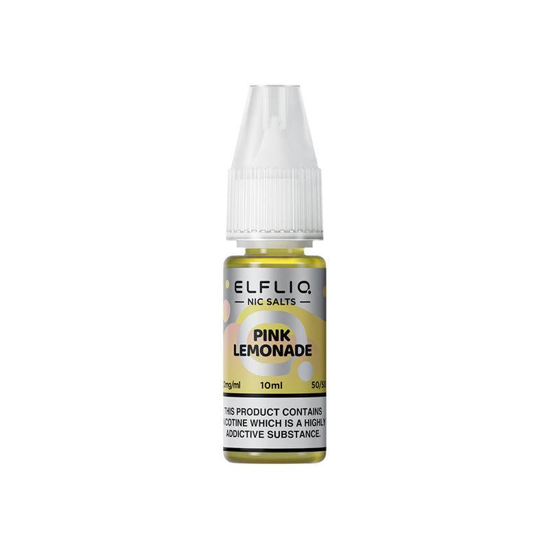 Elfliq 10mg Nic Salts - Pink Lemonade 10mg 10ml Nic Salt Elf Bar