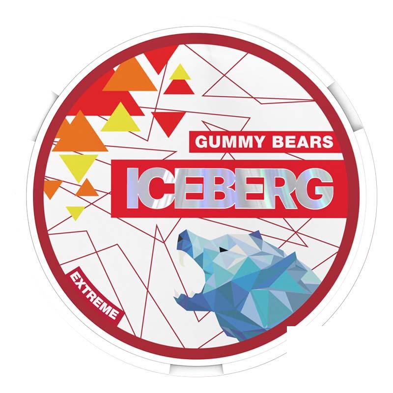 Iceberg Extreme 50mg Nicotine Pouches - Gummy Bears 50mg Nicotine Pouches Iceberg