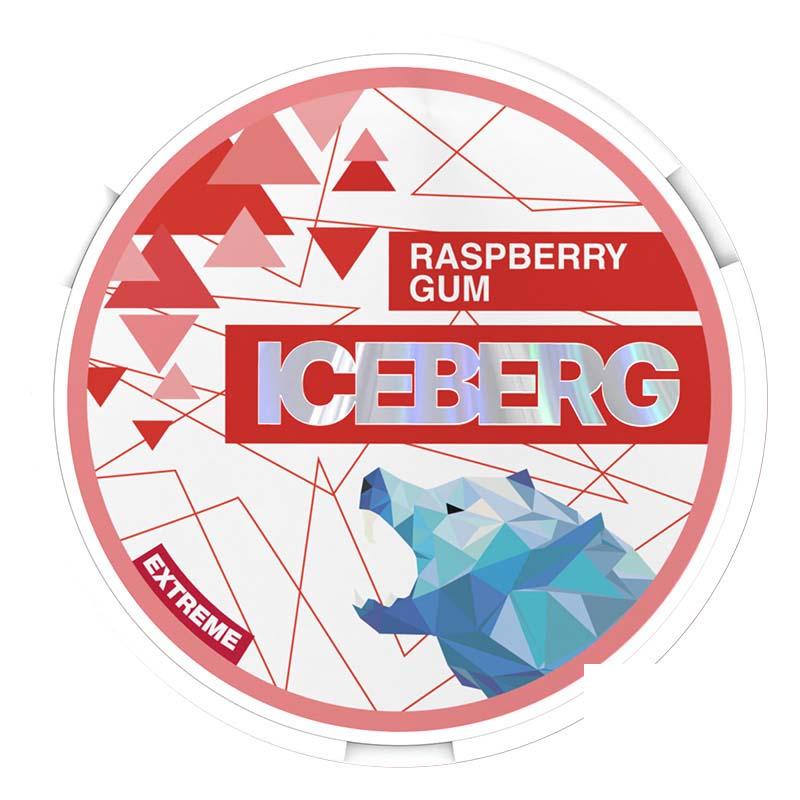 Iceberg Extreme 50mg Nicotine Pouches - Raspberry Gum 50mg Nicotine Pouches Iceberg