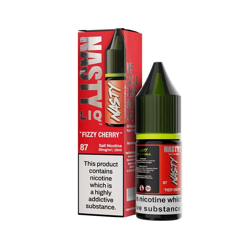 Nasty Liq 20mg Nic Salt - Fizzy Cherry 20mg 10ml Nic Salt Nasty