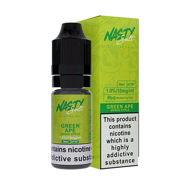 Nasty Juice Salts Green Ape Nic Salt - 20mg 10ml Nic Salt Nasty Juice