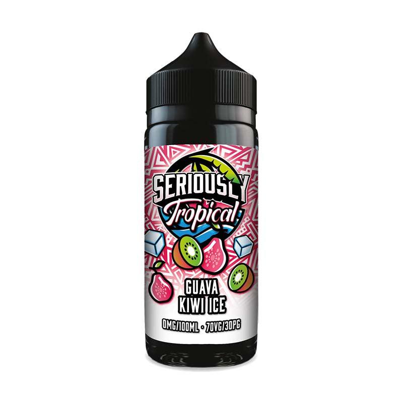 Doozy Vape Co Seriously Tropical Shortfill 100ml - Guava Kiwi Ice 100ml Shortfills Doozy Vape Co