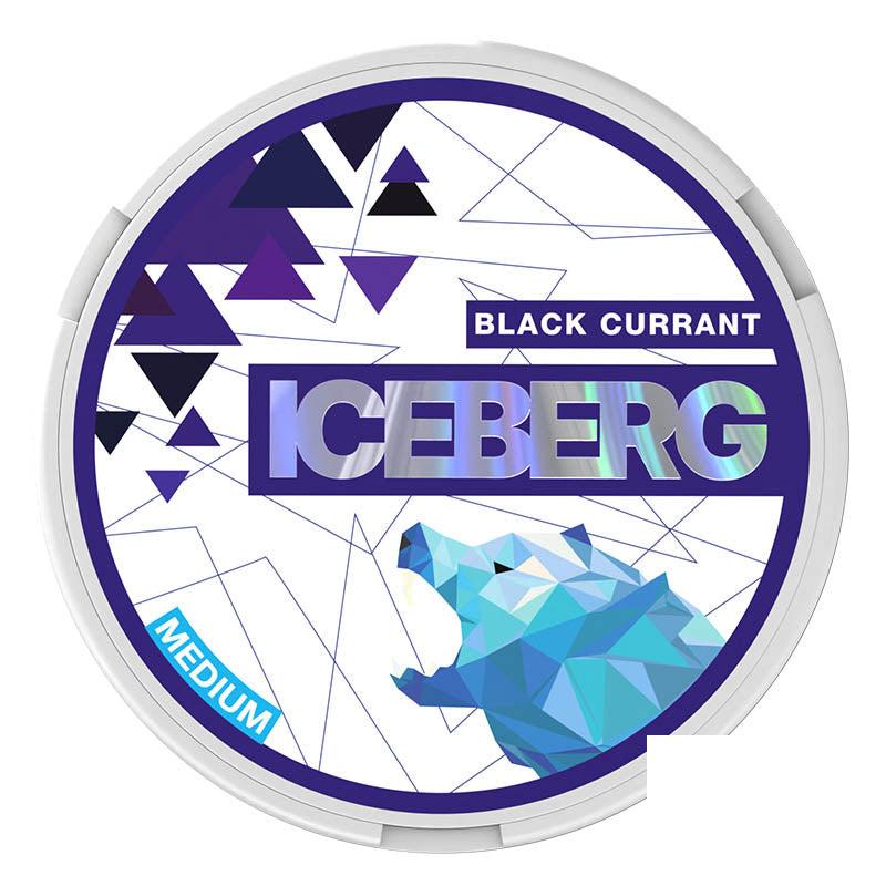 Iceberg Medium 20mg Nicotine Pouches - Black Currant 20mg Nicotine Pouches Iceberg