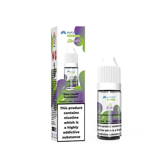 Hayati Pro Max Nic Salt 10mg - Kiwi Grape Raspberry 10mg 10ml Nic Salt Hayati