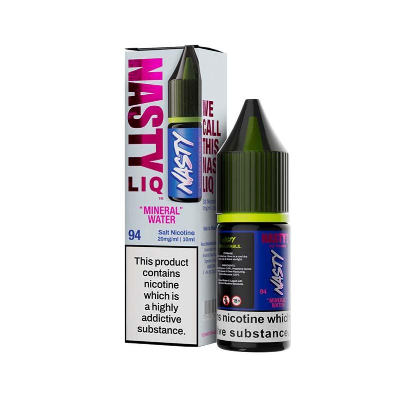 Nasty Liq 10mg Nic Salt - Mineral Water 10mg 10ml Nic Salt Nasty