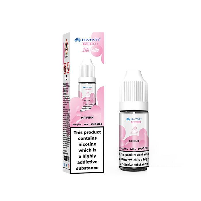Hayati Pro Max Nic Salt 10mg - Mr Pink 10mg 10ml Nic Salt Hayati