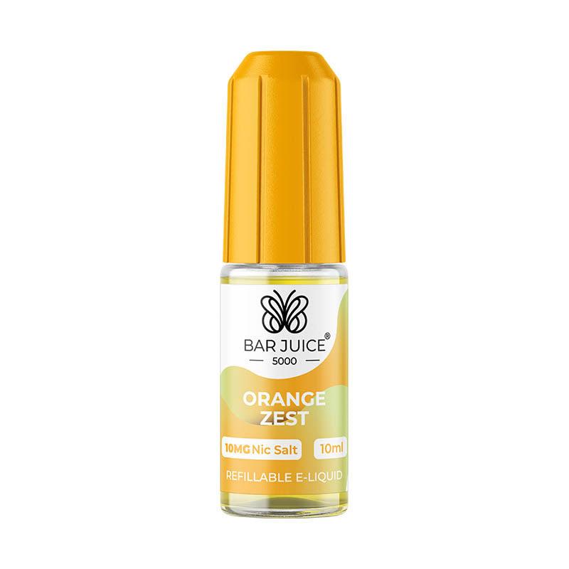 Bar Juice 5000 Nic Salt 10mg - Orange Zest 10mg 10ml Nic Salt Bar Juice 5000