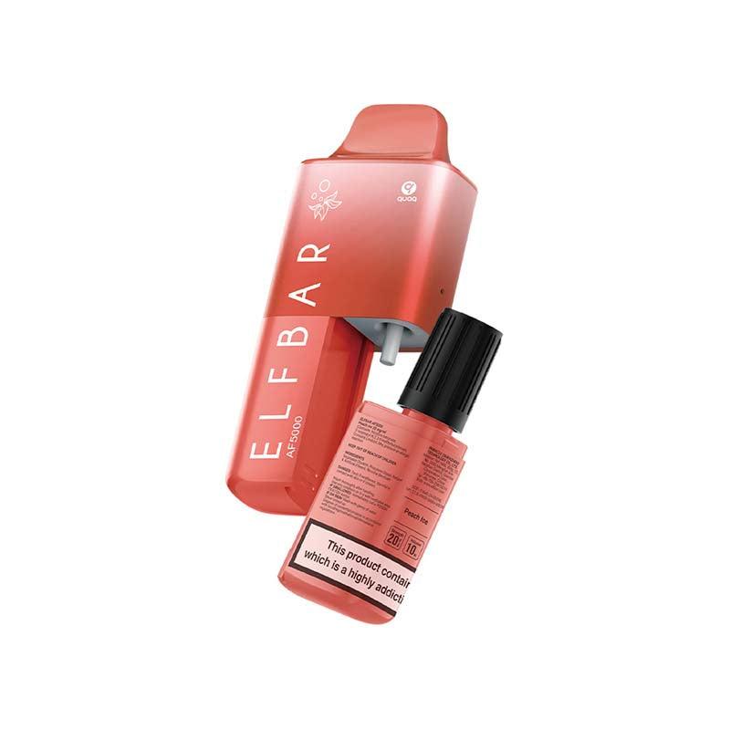 Elf Bar AF5000 - Peach Ice 20mg Legal Big Puff Device Elf Bar