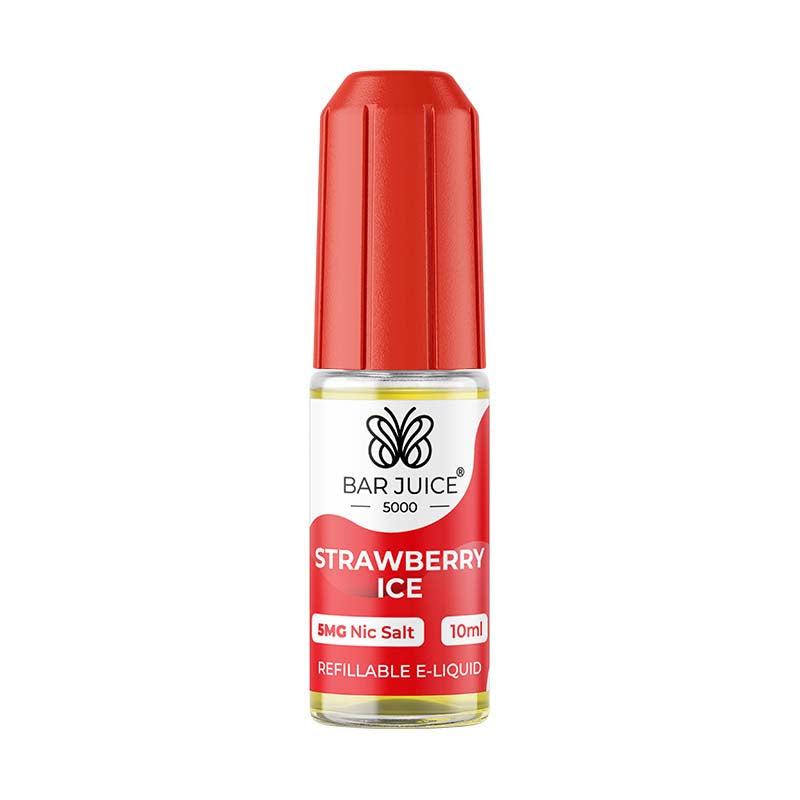 Bar Juice 5000 Nic Salt 5mg - Strawberry Ice 5mg 10ml Nic Salt Bar Juice 5000