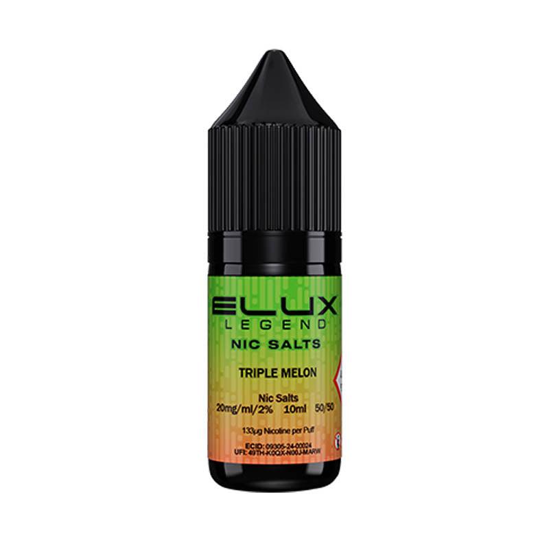 Elux Legend Nic Salt 10mg - Triple Melon 10mg 10ml Nic Salt Elux