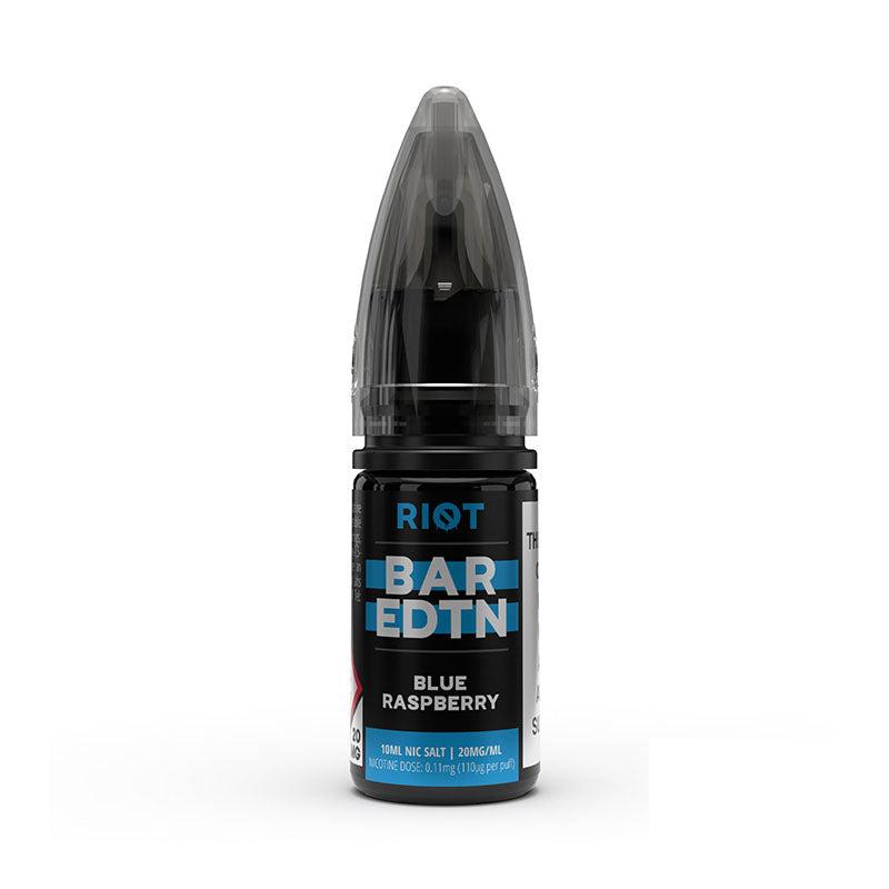 Riot Squad Blue Raspberry Bar Edition Nic Salt - 5mg 10ml Nic Salt Riot E Liquid