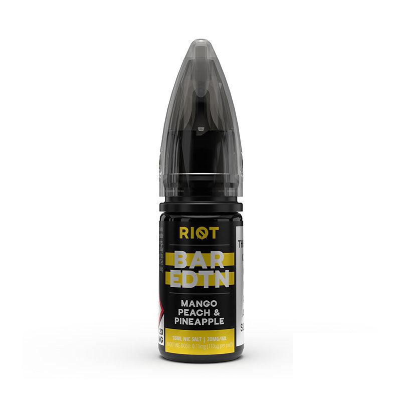 Riot Squad Mango Peach Pineapple Bar Edition Nic Salt - 5mg 10ml Nic Salt Riot E Liquid