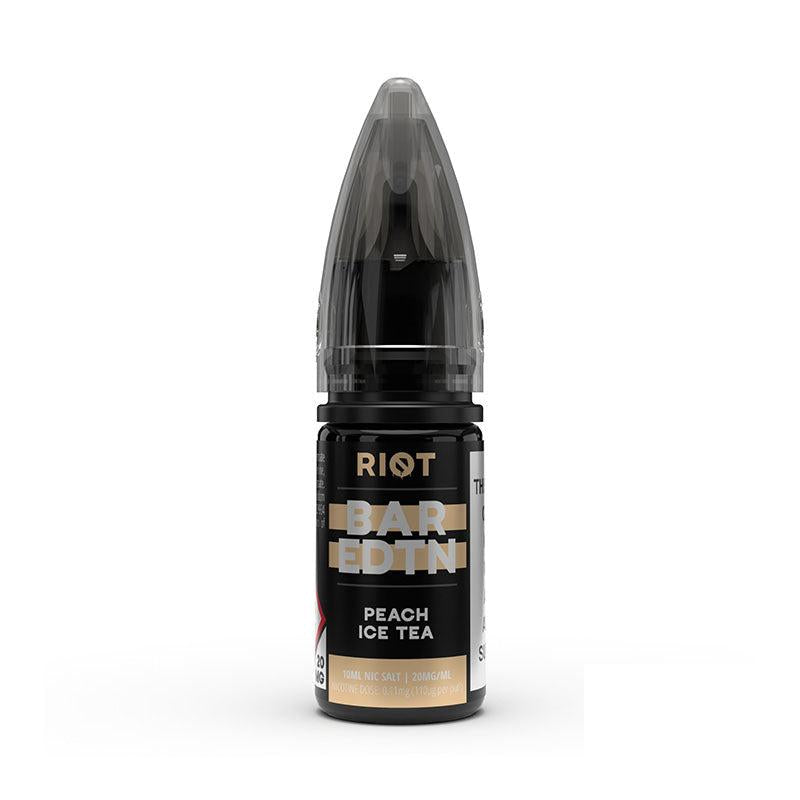 Riot Squad Peach Ice Tea Bar Edition Nic Salt - 10mg 10ml Nic Salt Riot E Liquid