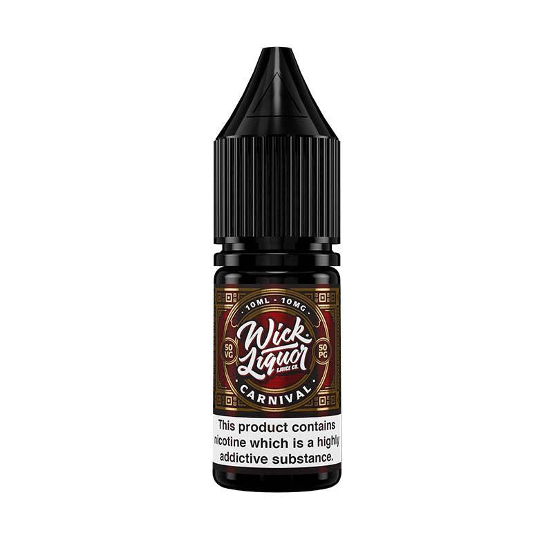 Wick Liquor Carnival Nic Salt - 20mg 10ml Nic Salt Wick Liquor
