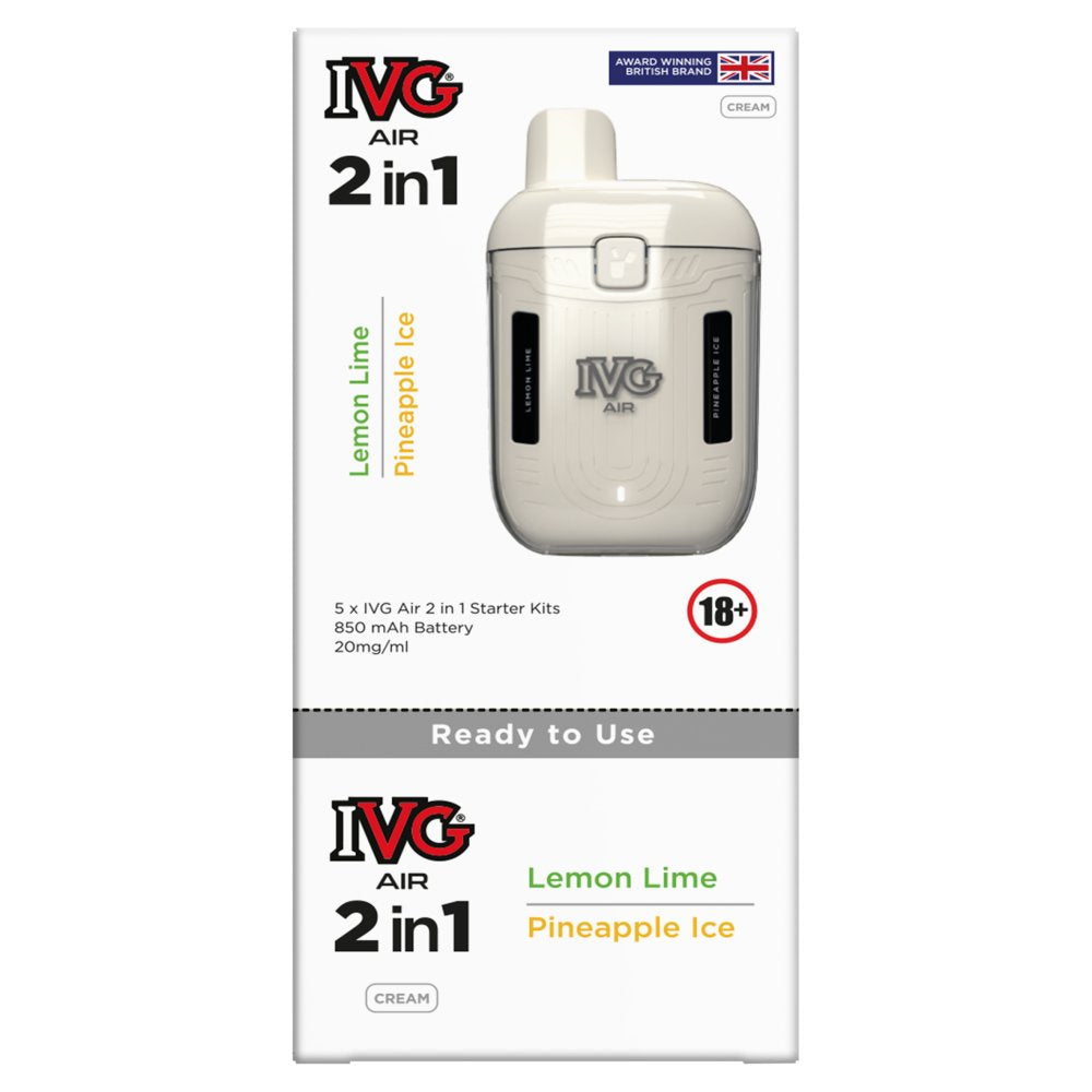 IVG Air 2 in 1 Pod Kit - Cream Edition Pod Kit IVG