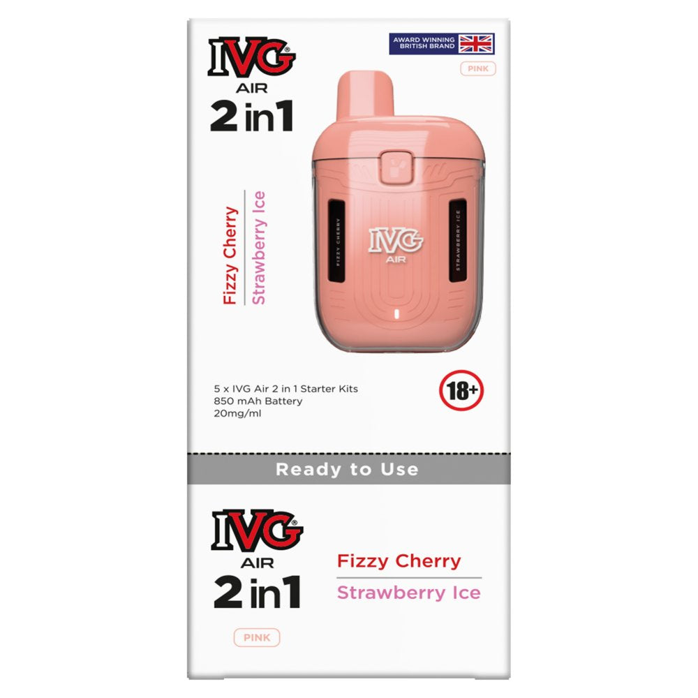 IVG Air 2 in 1 Pod Kit - Pink Edition Pod Kit IVG