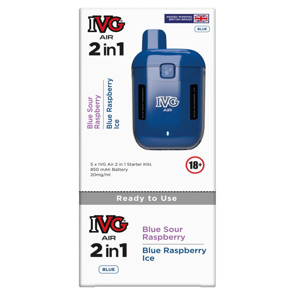 IVG Air 2 in 1 Pod Kit - Blue Edition Pod Kit IVG