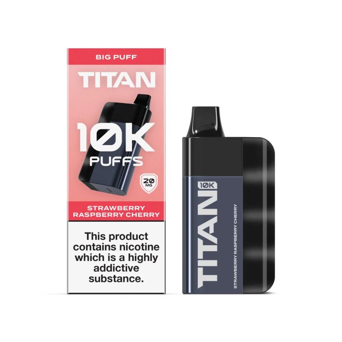 Titan 10K Prefilled Pod Kit - Strawberry Raspberry Cherry Prefilled Pod Kit Titan