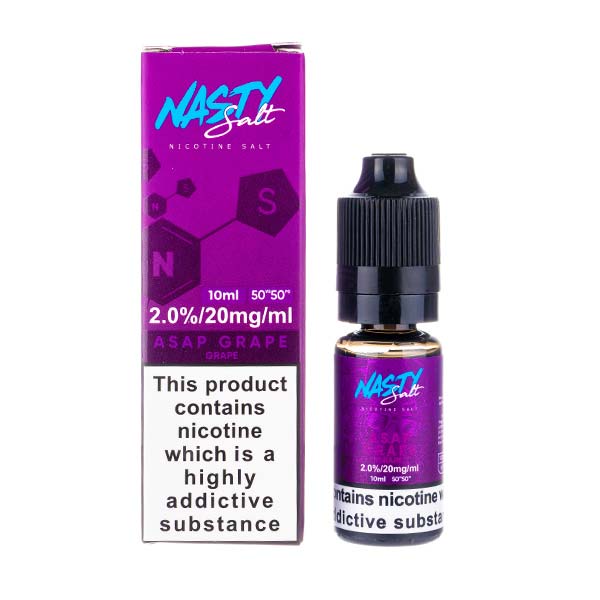 Nasty Juice 10ml/20ml Nic Salts Asape Grape Nic Salts Nasty