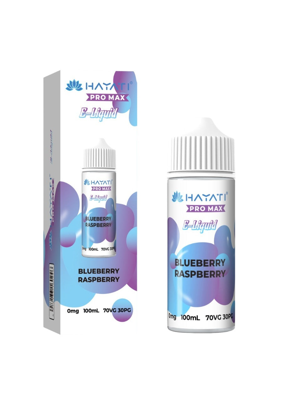 Hayati Pro Max E-Liquid 100ml 70/30 - Blueberry Raspberry E-Liquid Hayati