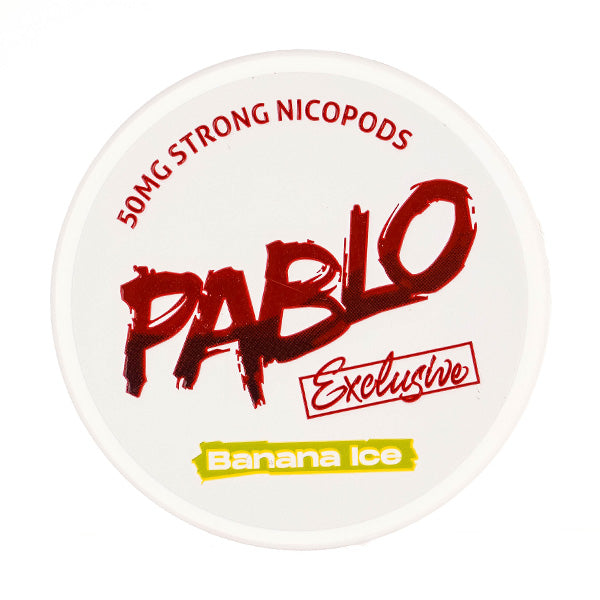 Pablo Nicotine Pouches Nicotine Pouches Pablo Banana Ice 50MG  