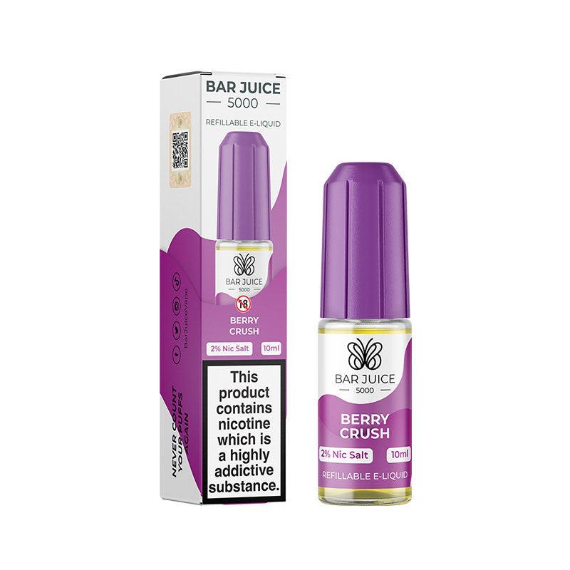 Bar Juice 5000 Berry Crush Nic Salt - 20mg 10ml Nic Salt Bar Juice 5000