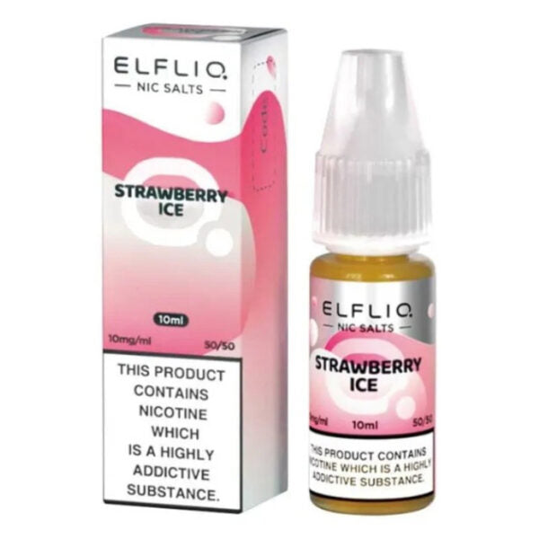 ELF BAR ELFLIQ Nic Salts - Strawberry Ice  Elf Bar   