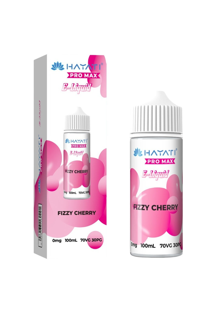 Hayati Pro Max E-Liquid 100ml 70/30 - Fizzy Cherry E-Liquid Hayati