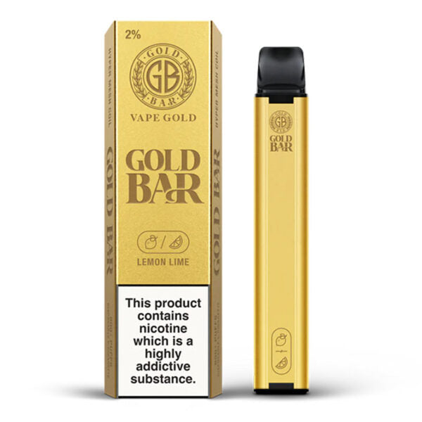 Gold Bar Disposable Vapes Disposable Vape Gold Lemon Lime  