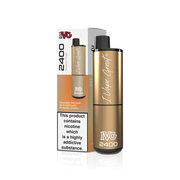 IVG 2400 Disposable Vapes Disposable IVG Heavenly drops  