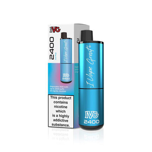 IVG 2400 Disposable Vapes Disposable IVG Ice Pop  