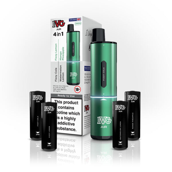 IVG Air 4 in 1 Gold Edition Pod Kit Rechargeable IVG   