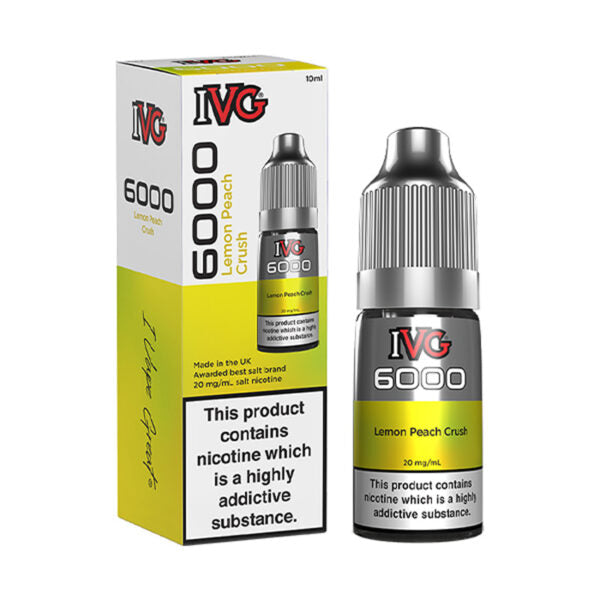 IVG Salt Nic Salts - Lemon Peach Crush  IVG   