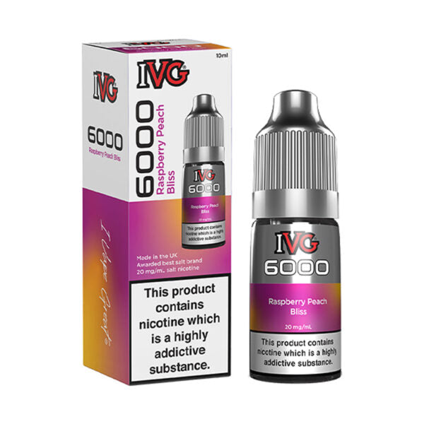 IVG Salt Nic Salts - Raspberry Peach Bliss  IVG   